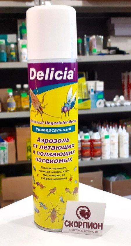 "Delicia" аэрозоль против насекомых